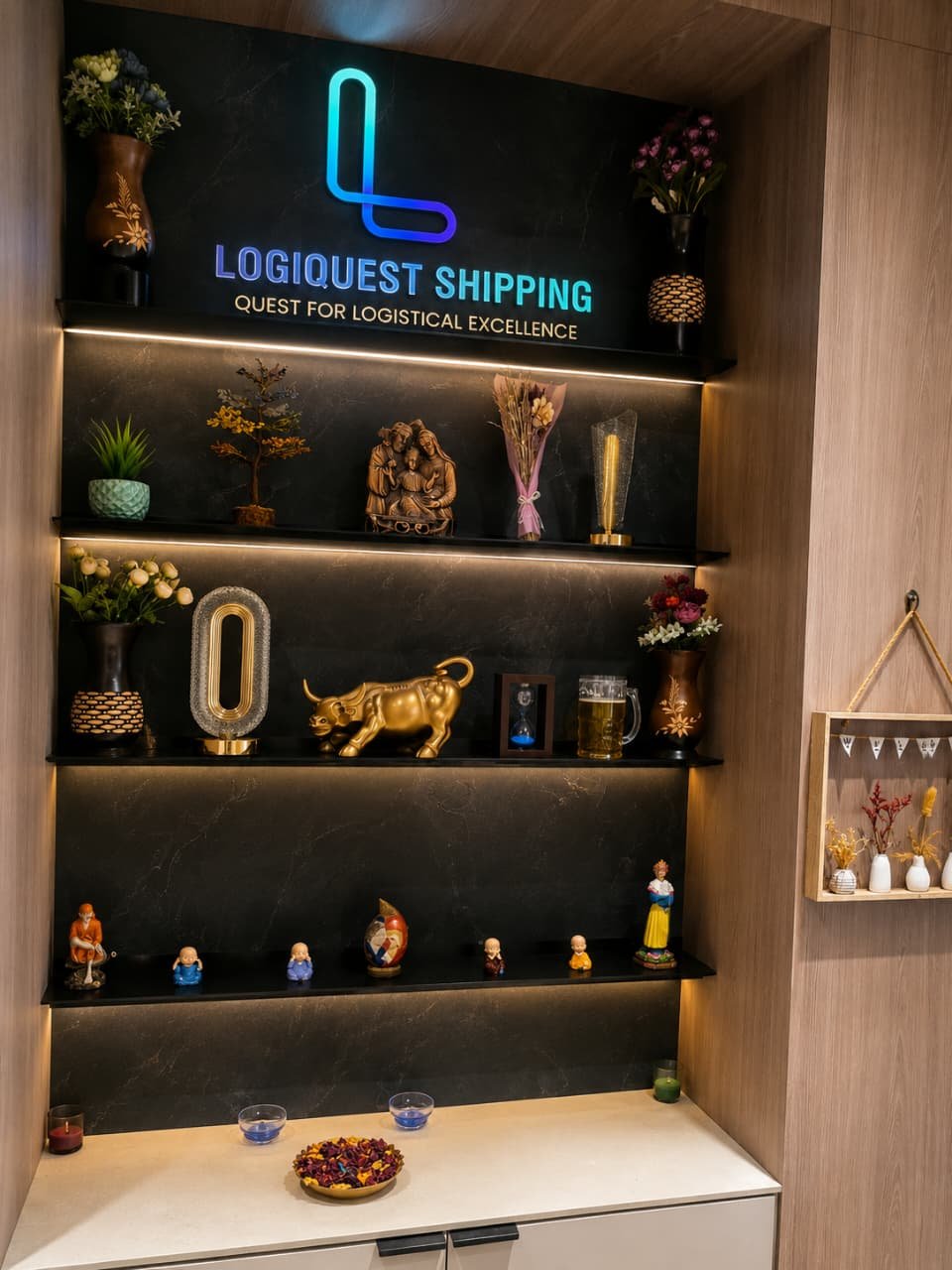 Logiquest Shipping office decor, Surat